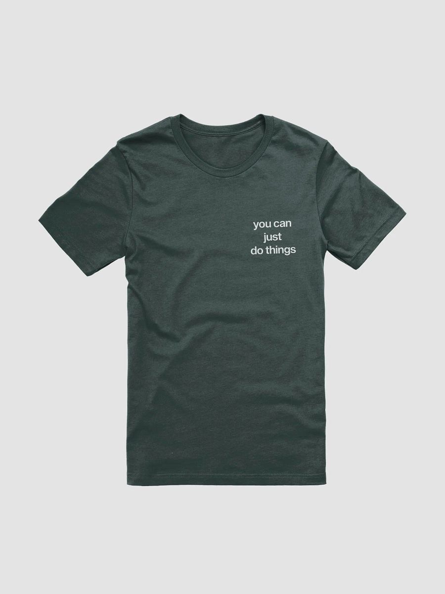 you can just do things t-shirt - 100% cotton product image (3)