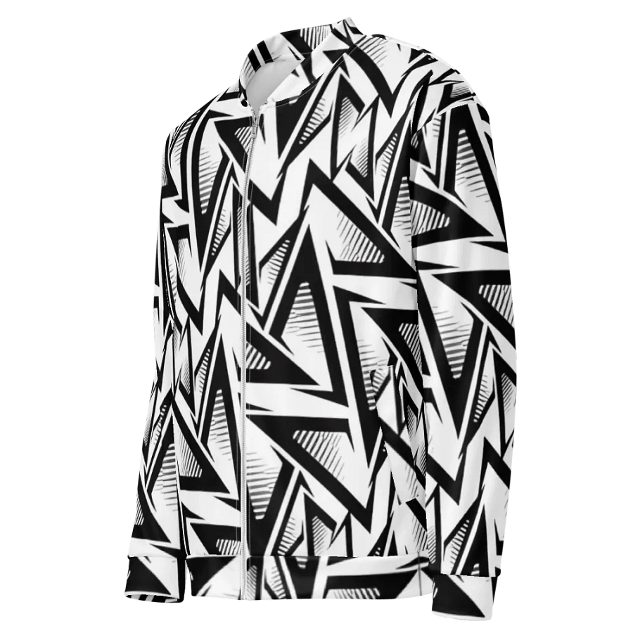 Dynamic Triangles All-Over Bomber Jacket product image (7)