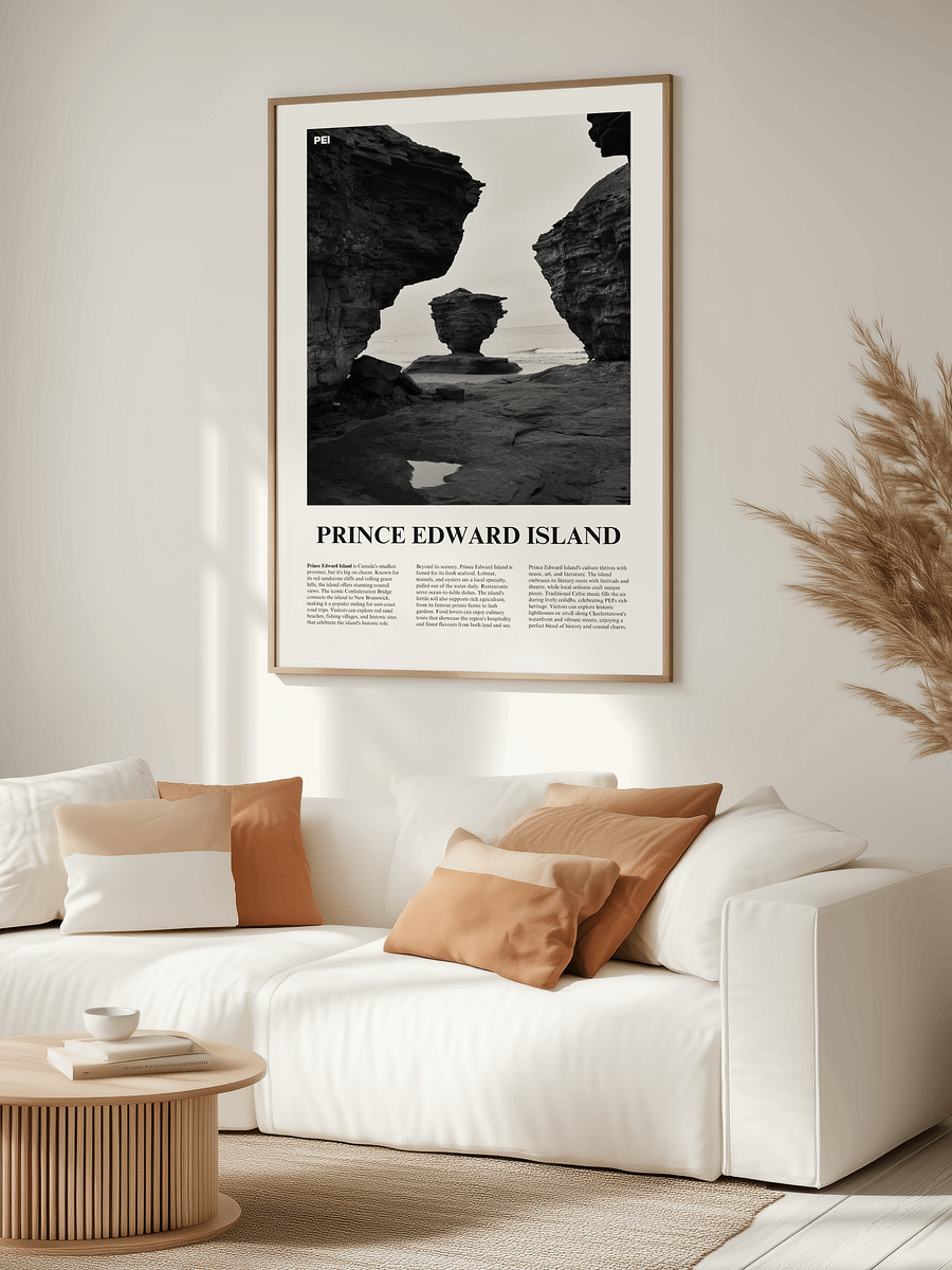Prince Edward Island 01 Newspaper Poster | Framed product image (13)
