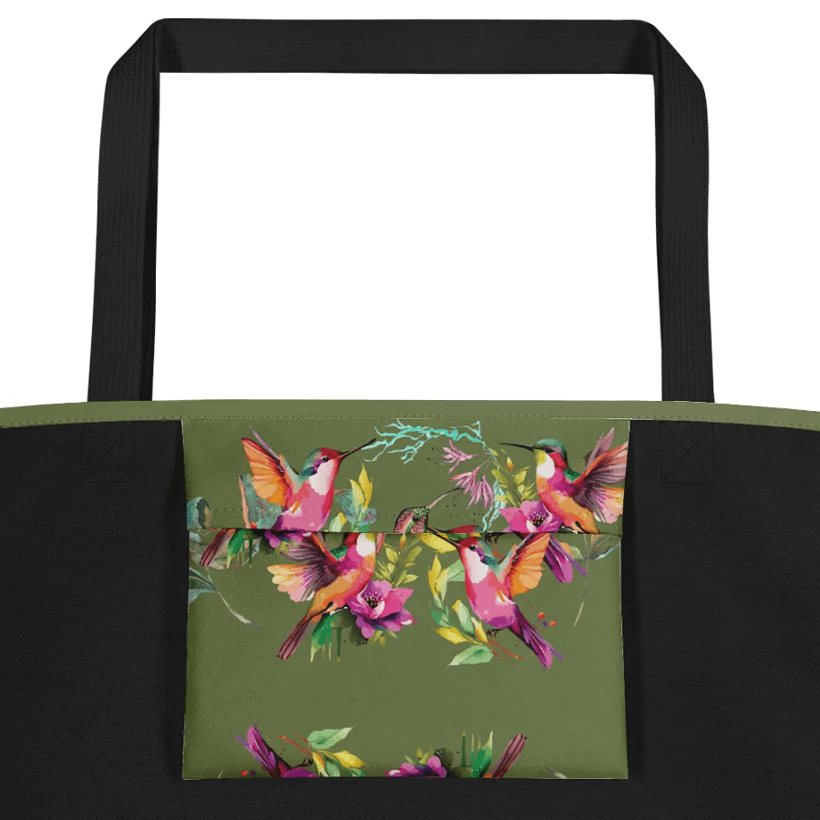 Hummingbird Haven Tote gift for birding moms product image (2)