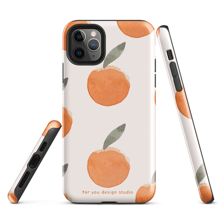 Orange Orchard Tough Case for iPhone® product image (3)