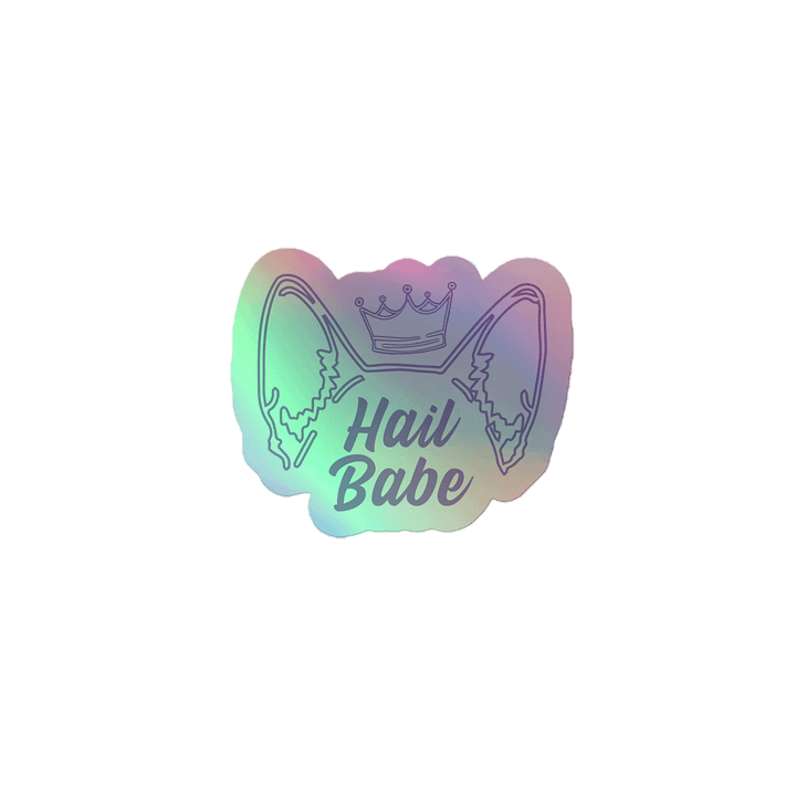 Hail Babe x Zozo Holo Sticker product image (1)