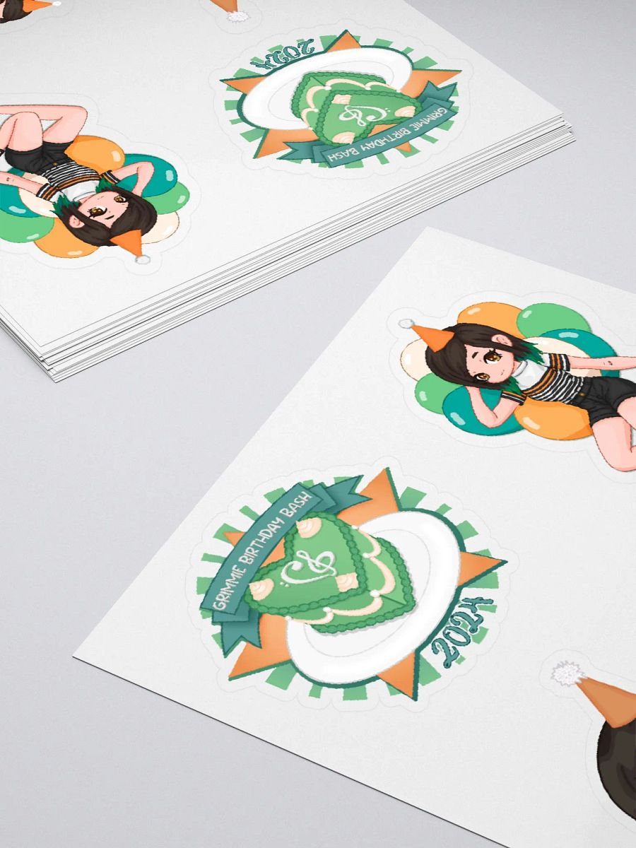 2024 Birthday Bash Sticker Sheet product image (4)