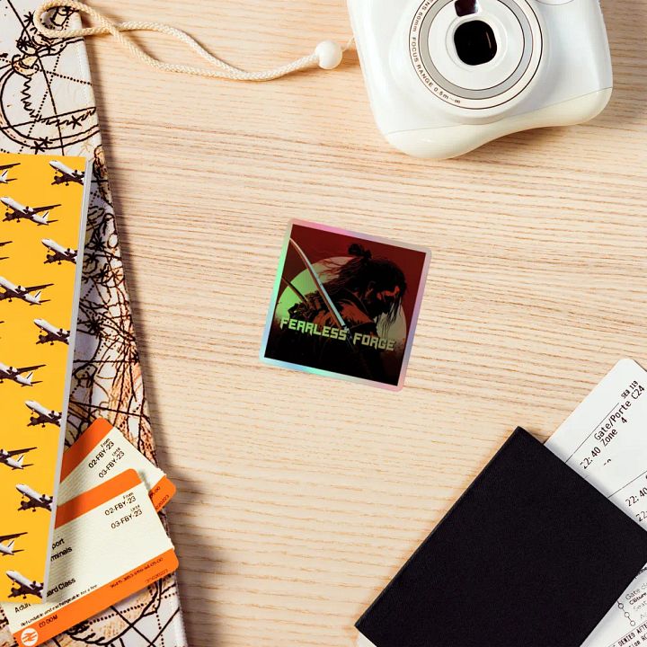 Fearless 01s Holographic Sticker product image (1)