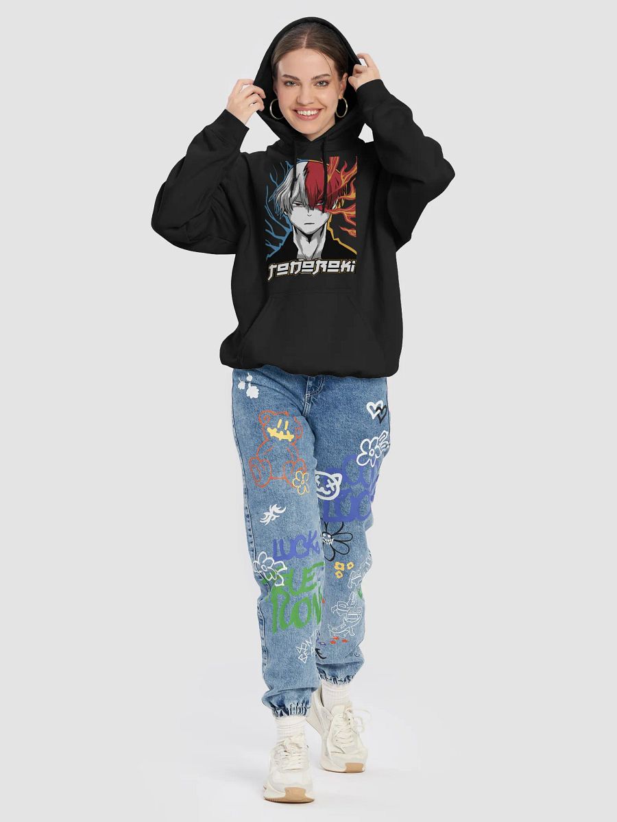 My Hero Academia Todoroki Sweatshirt - Fire & Ice Duality product image (8)