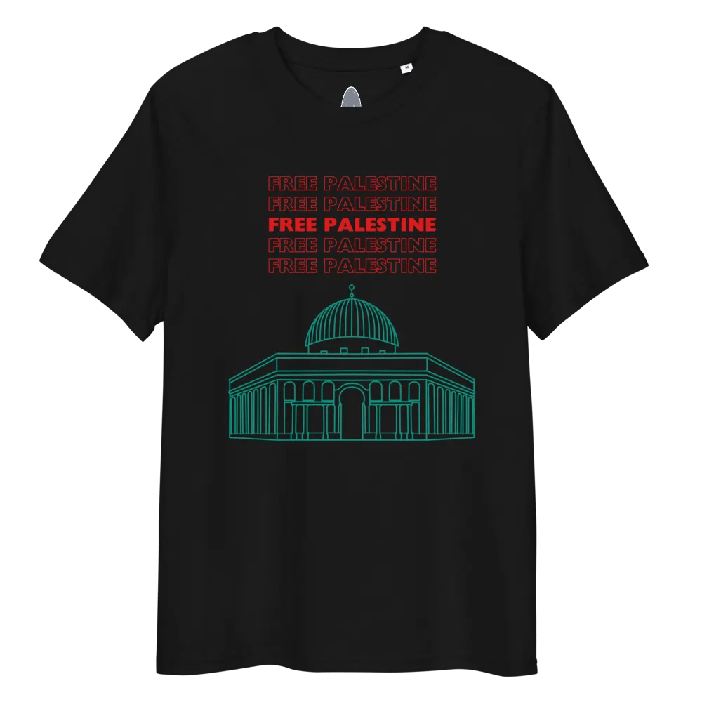 Free Palestine Al-Aqsa Mosque Organic Shirt product image (6)