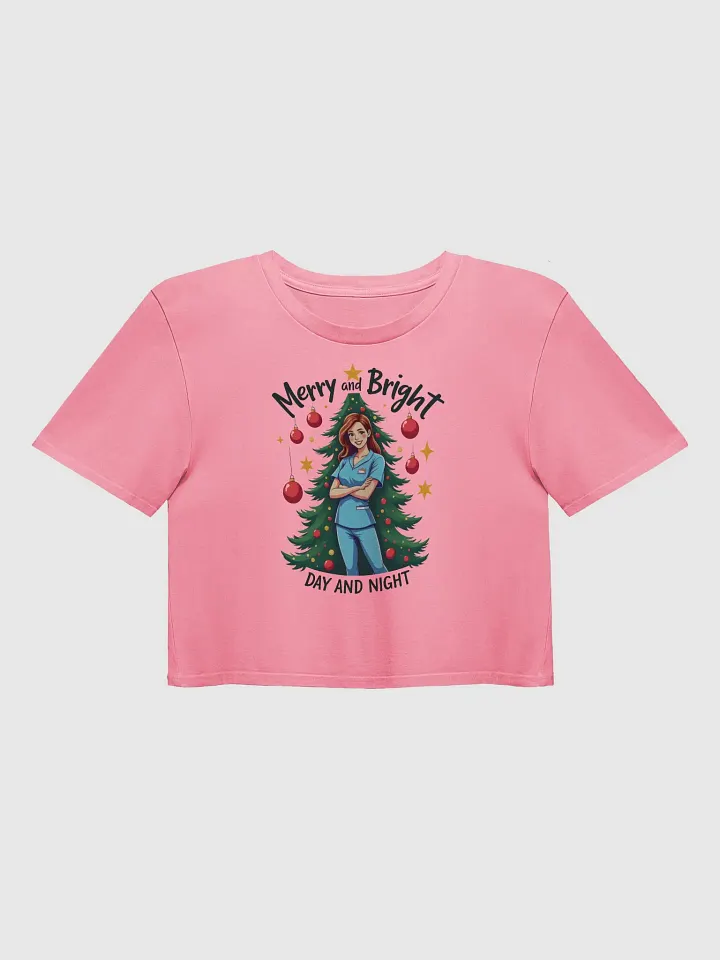 Merry and Bright Crop Top product image (1)