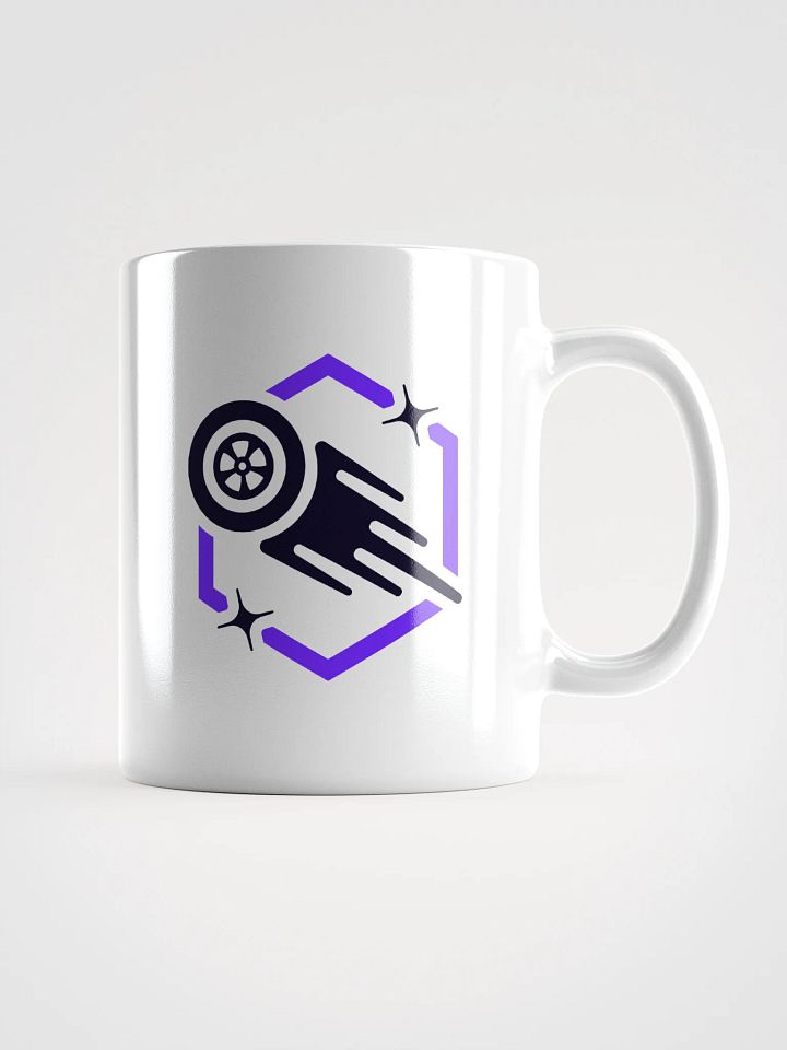 White Ceramic Mug (Color Logo) product image (1)