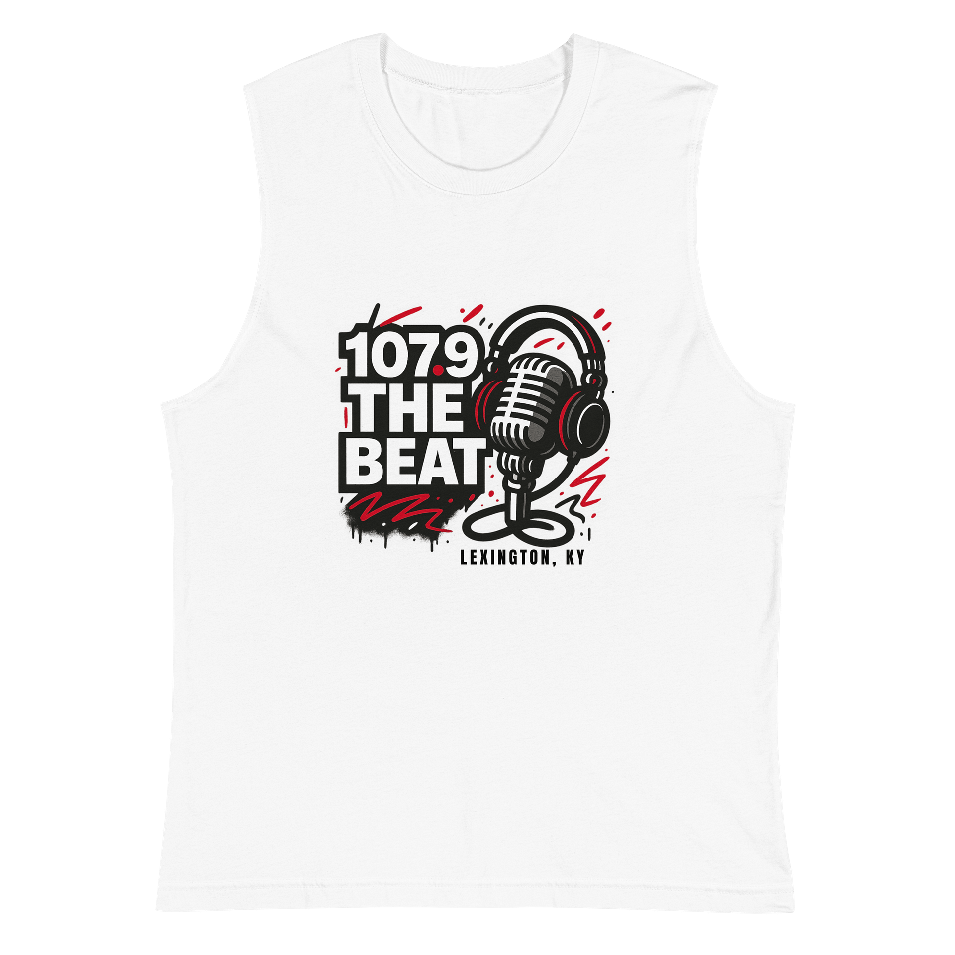 The Beat Mic Muscle Tank product image (2)