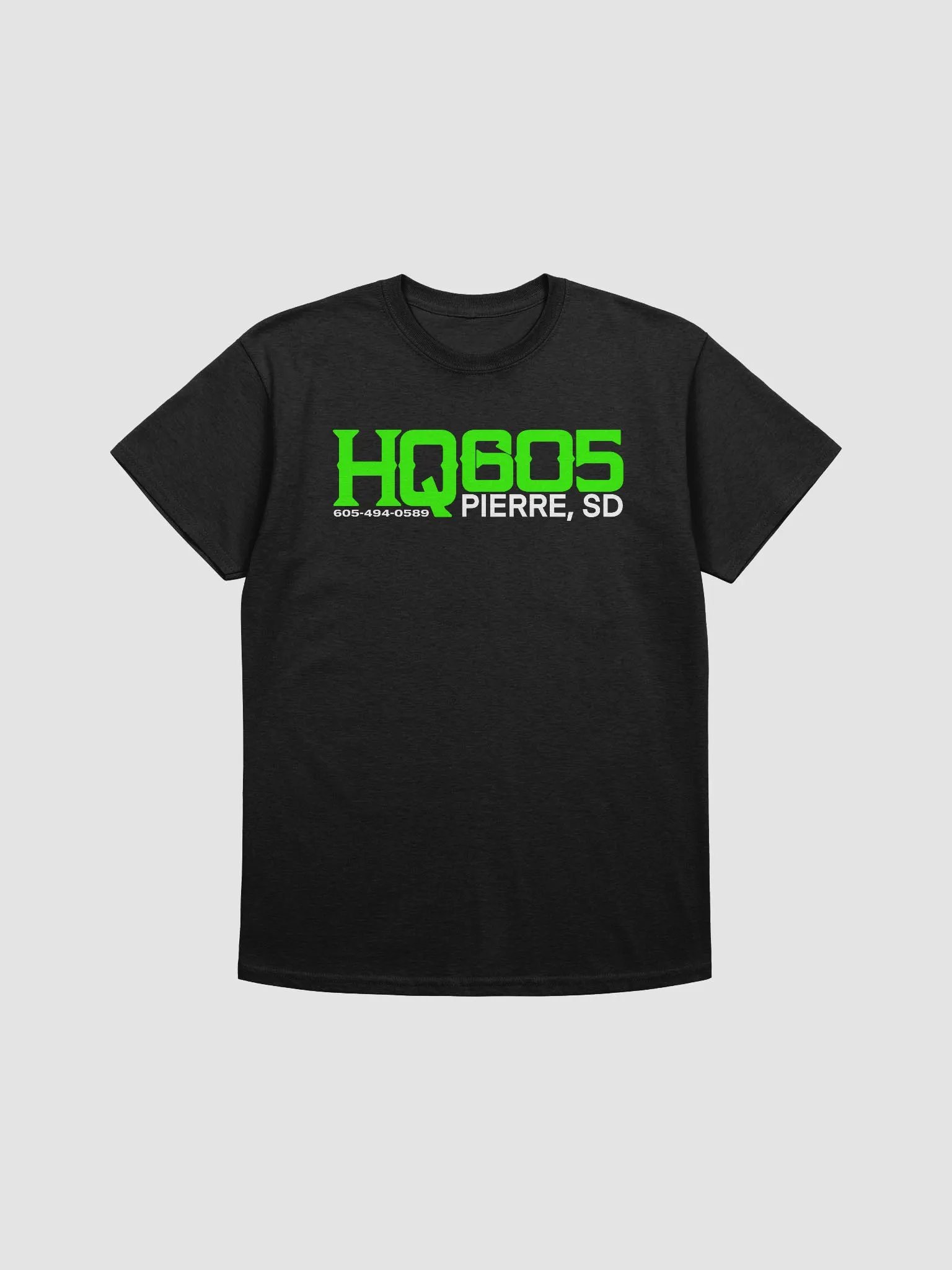 HQ 605 Green Ad Logo with Back product image (1)