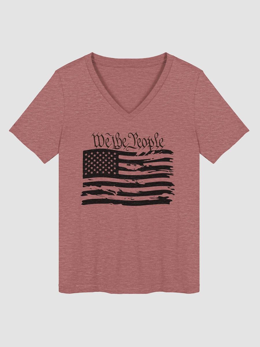 Womens V-Neck "We The People" Shirt product image (1)
