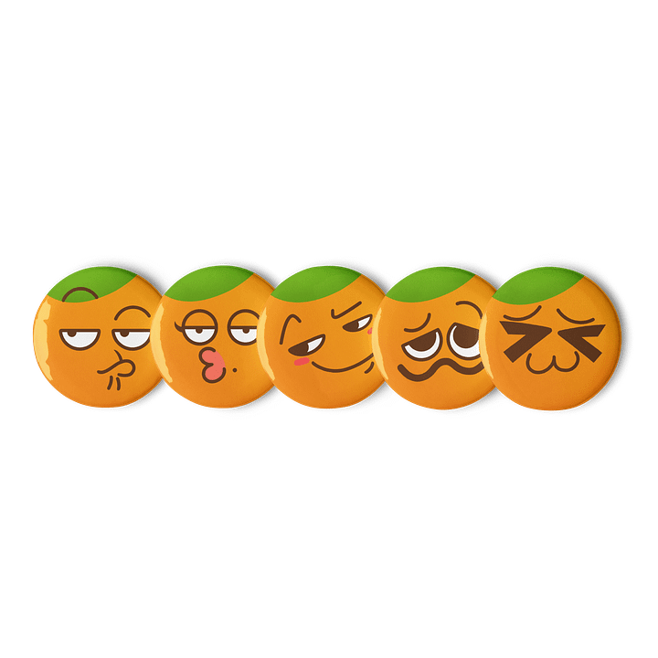 Orange assorted faces VOL 4 product image (1)