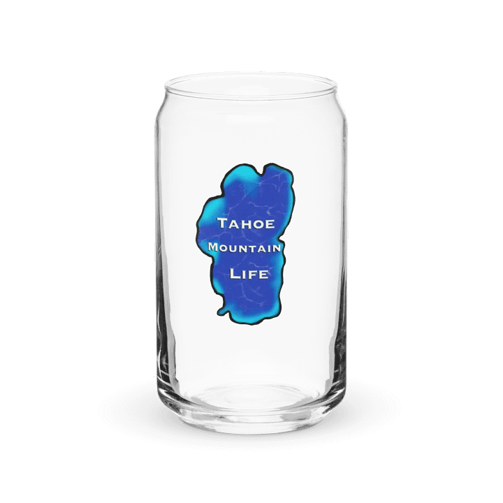 Tahoe Mountain Life Can Shaped Glass product image (1)