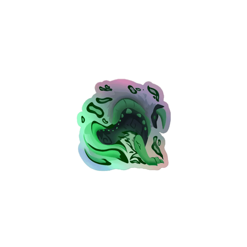 ⚡Spiritual Zinogre Holographic Sticker