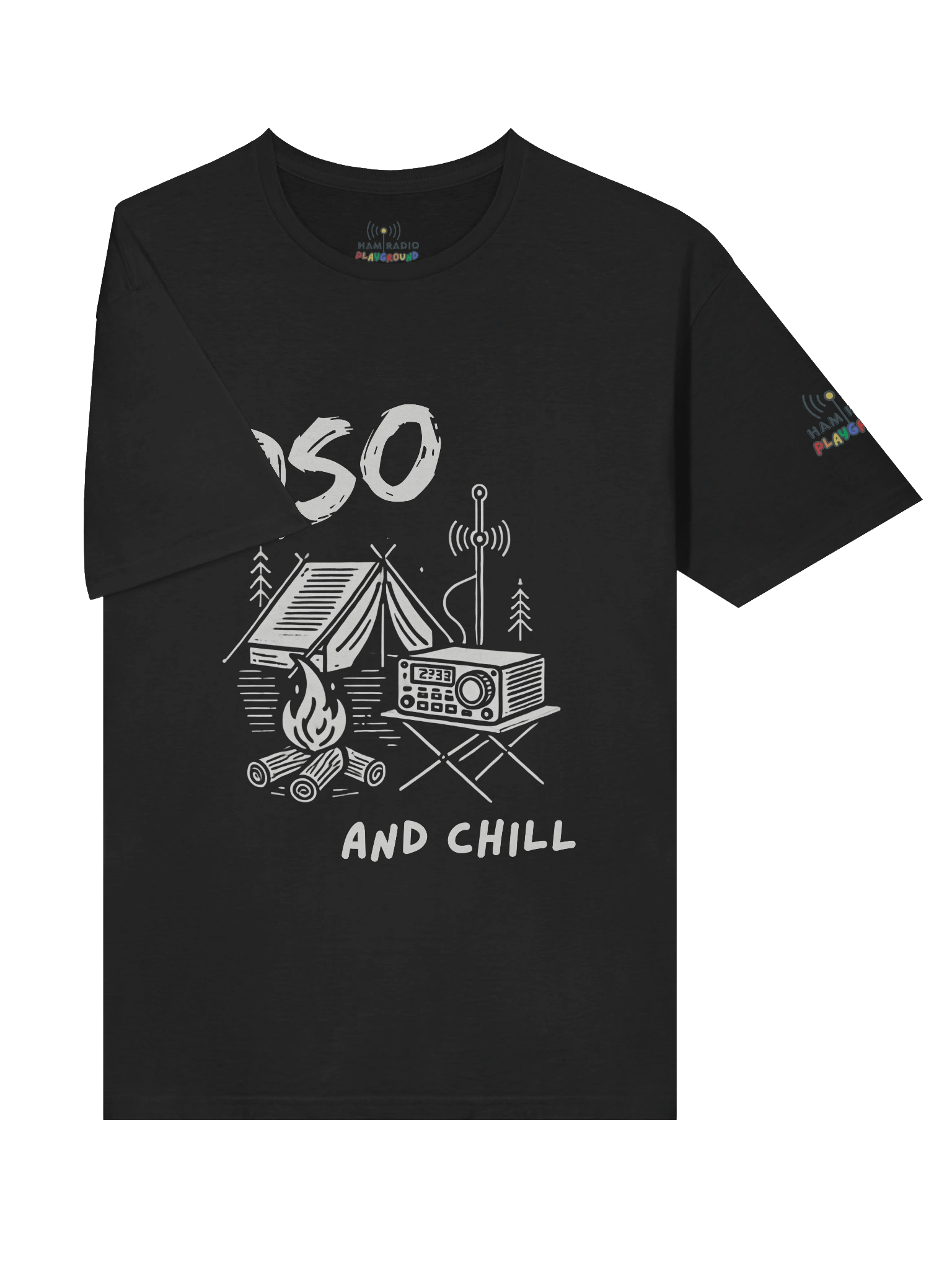 QSO and Chill T-Shirt product image (5)