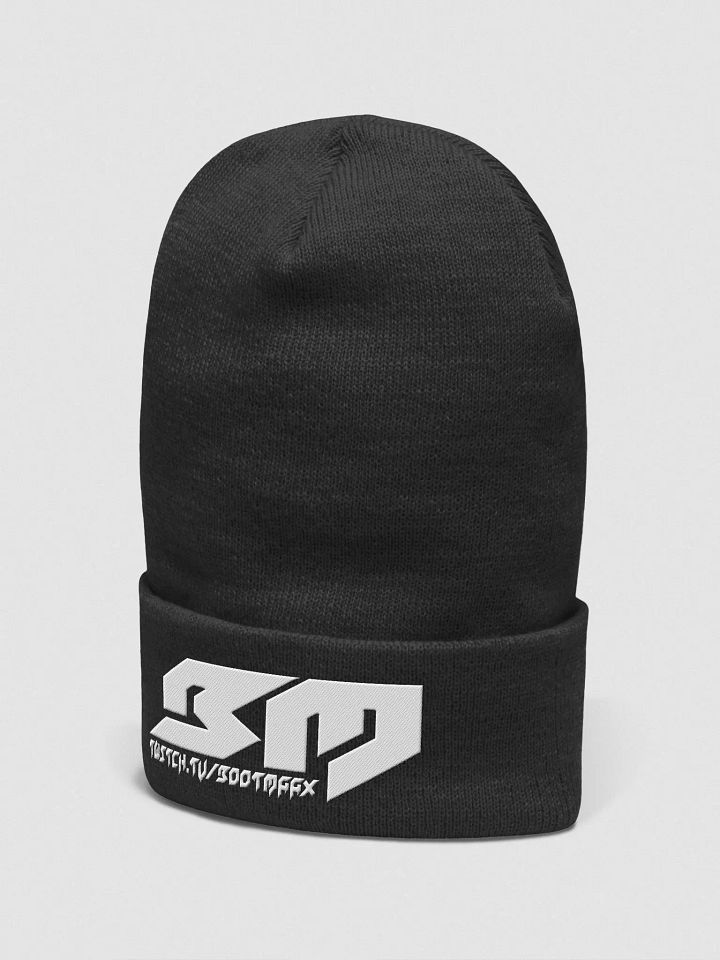 BM White Logo Beanie product image (2)