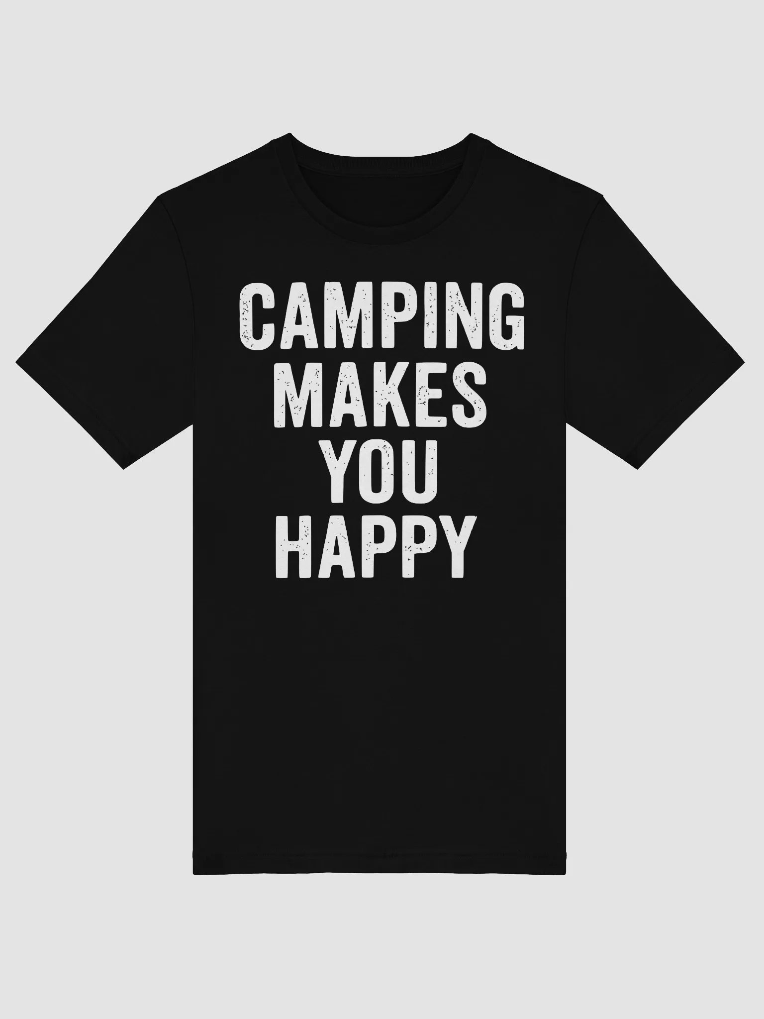 Camping Makes You Happy Bold Distressed product image (6)