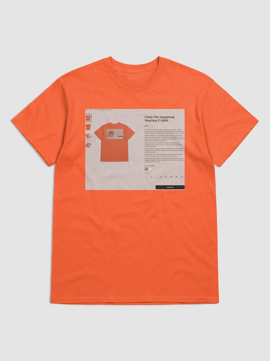 The I Hate the "The I Hate the DougDoug MugMug T-Shirt" T-shirt product image (1)