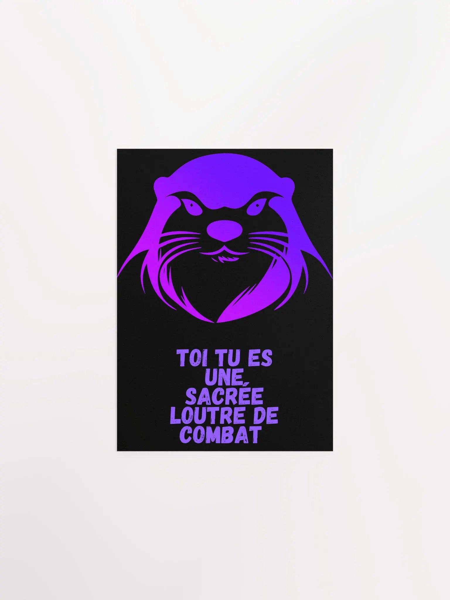 Poster Loutre de combat product image (2)