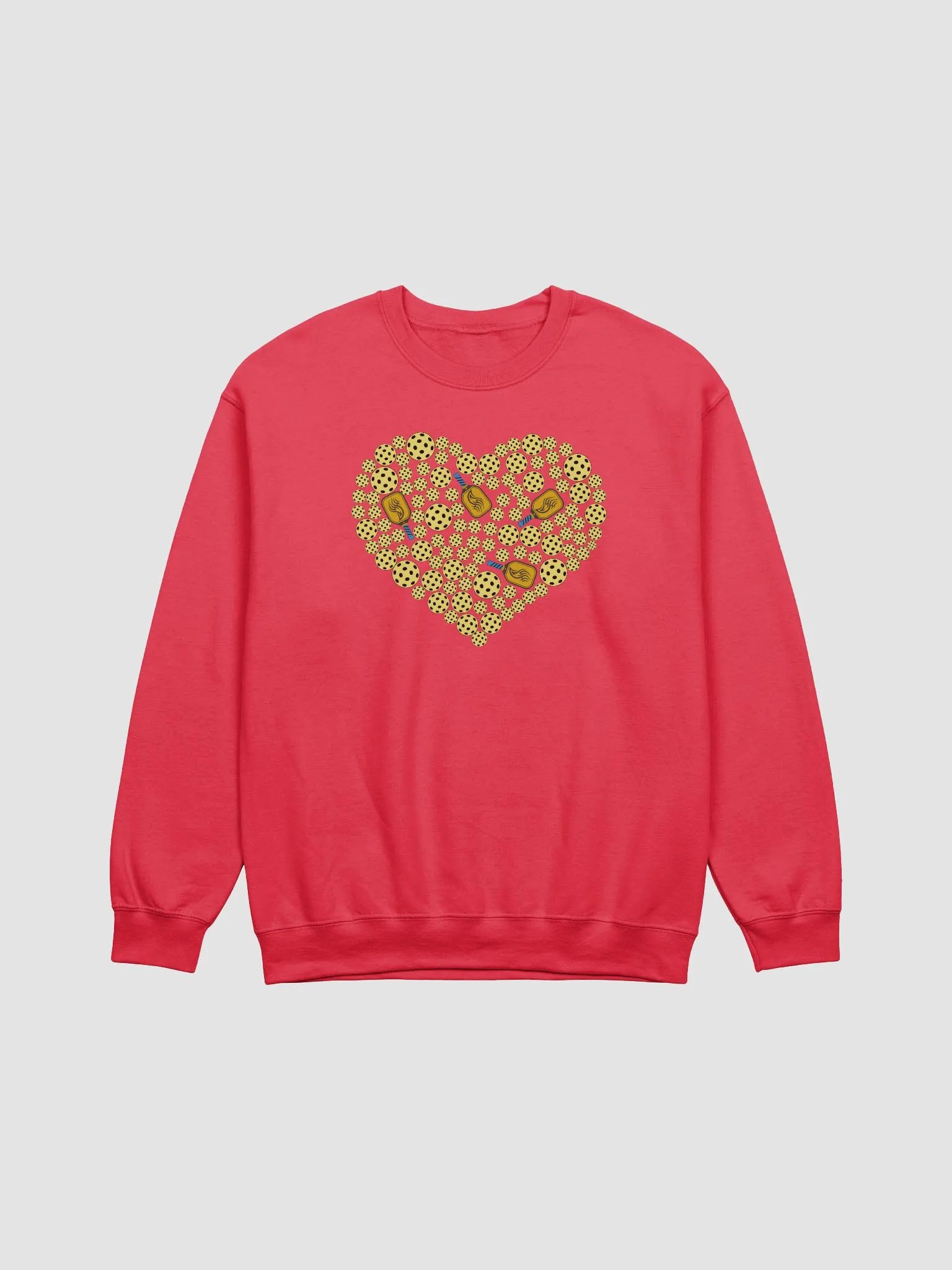 Pure Heart Pickleball Wild Unisex Crewneck Sweatshirt product image (1)