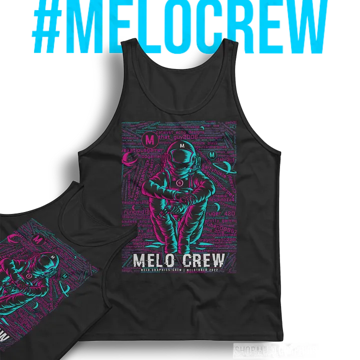 #MELOtober 2022 MELO CREW Vibes - Personalized Tank + BONUS | #MadeByMELO product image (1)