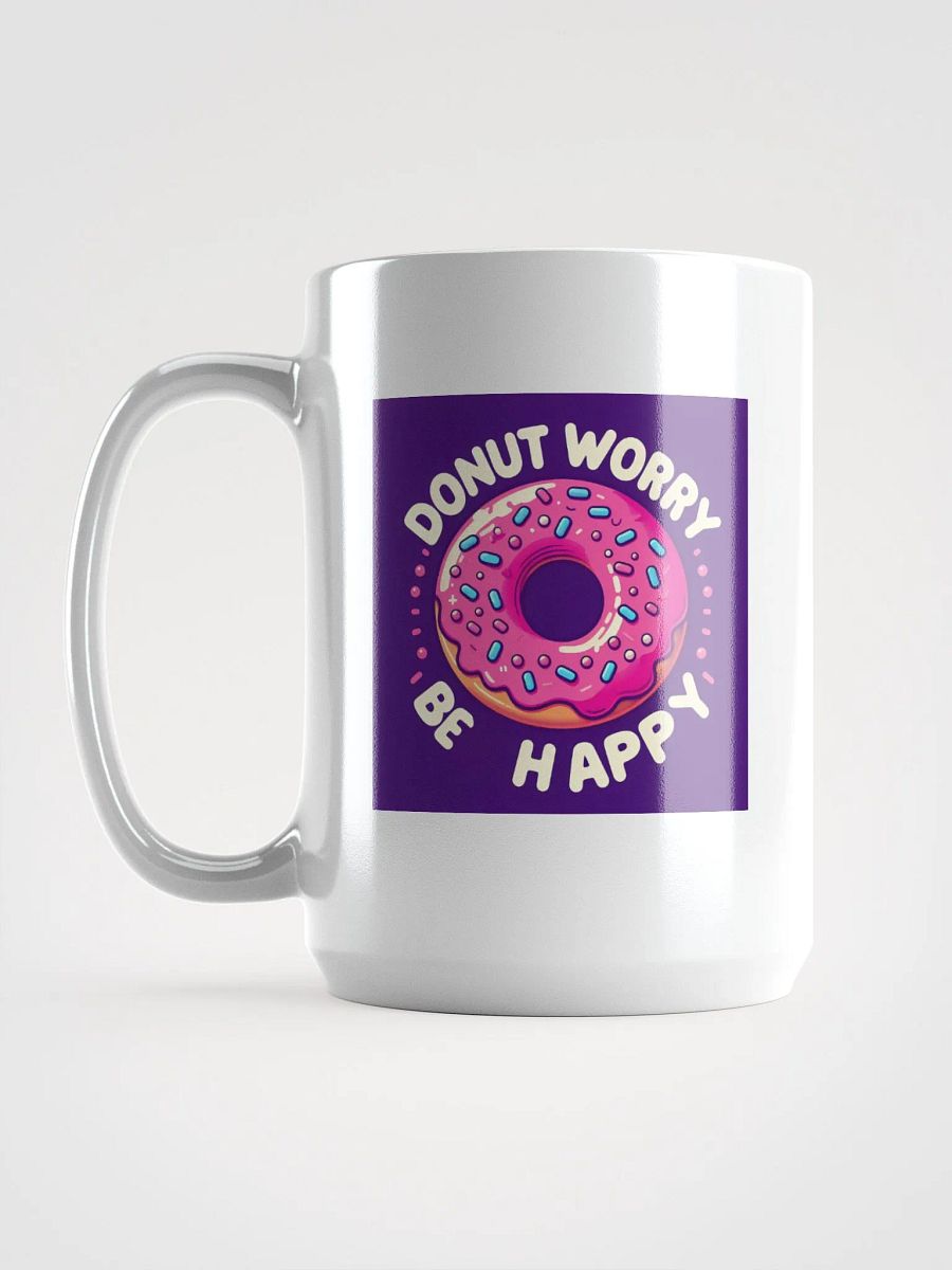 Donut Worry Be Happy Mug product image (6)