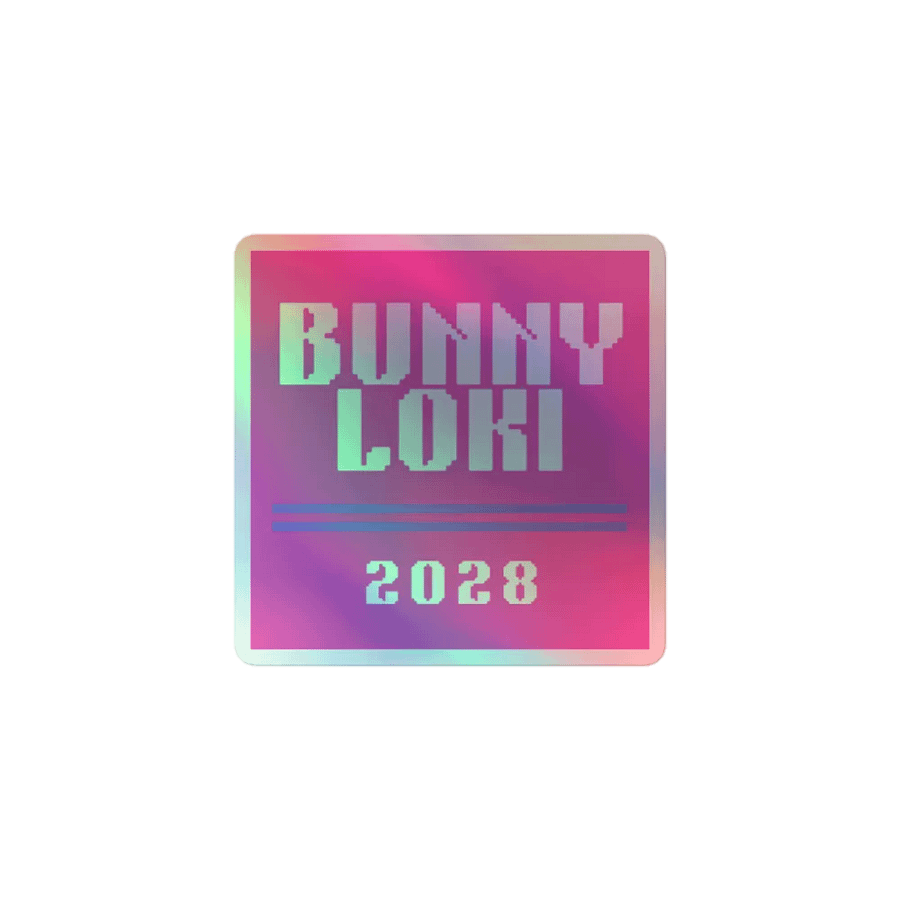 Bunny Loki 2028 Holo Sticker product image (1)