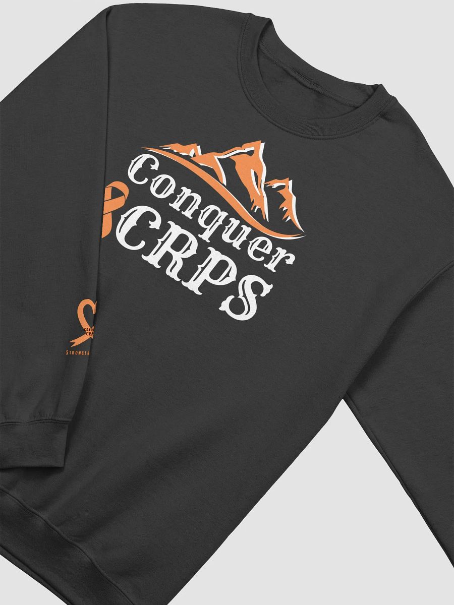 OFFICIAL Conquer CRPS Do Not Touch LEFT Arm Crewneck Sweatshirt (Unisex) product image (2)