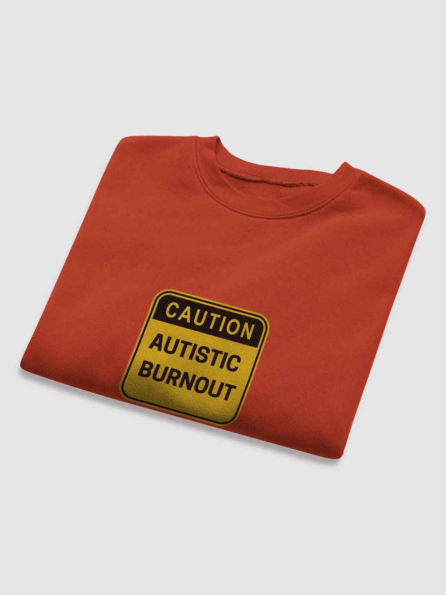 CAUTION: ASD BURNOUT cropped crewneck product image (5)