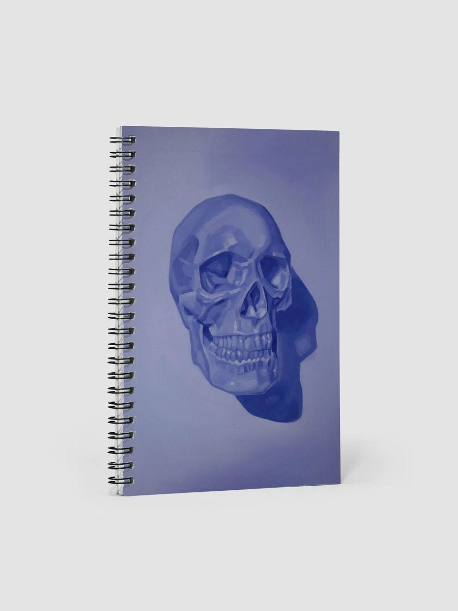 Skull Spiral Notebook product image (1)