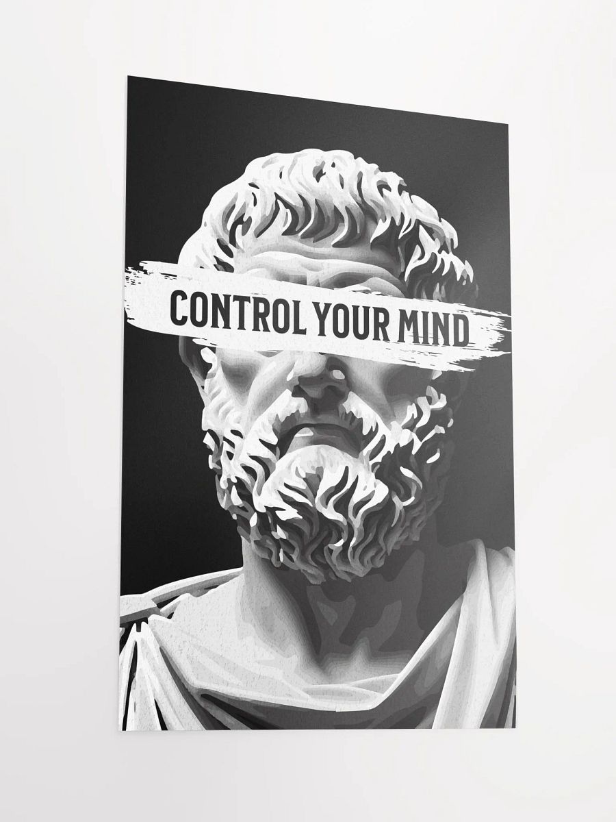 Control Your Mind Seneca Stoic Matte Paper Poster product image (4)