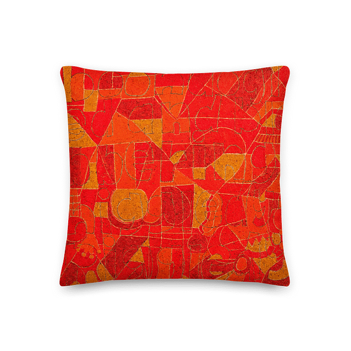 Boondoggled and Blabbering/Higgedly Piggledy pillow product image (1)