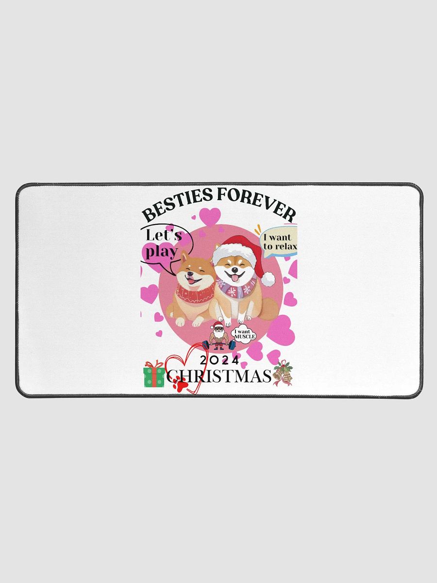 Festive Shiba Inu Desk Mat product image (1)