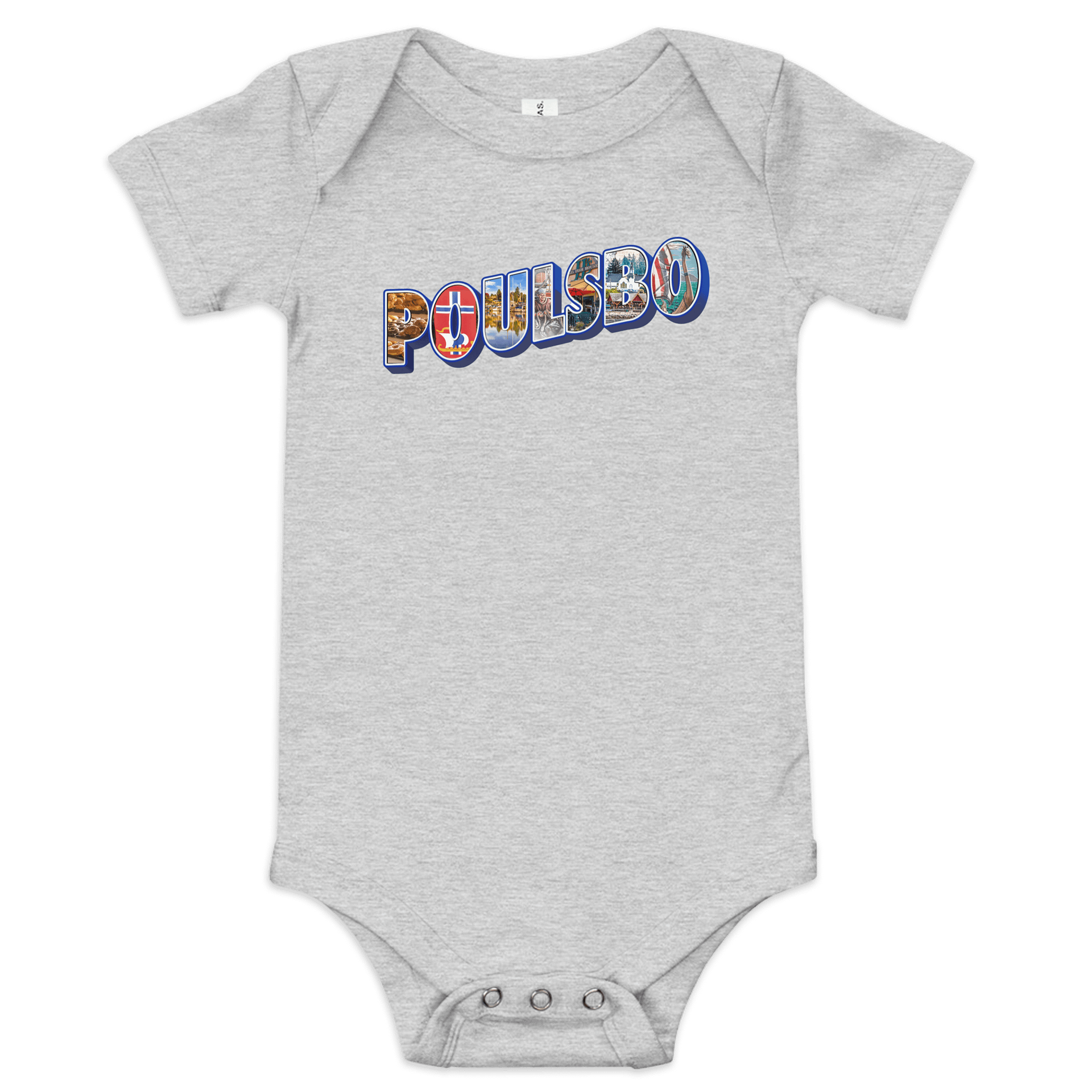Poulsbo Heritage Baby Onesie product image (4)