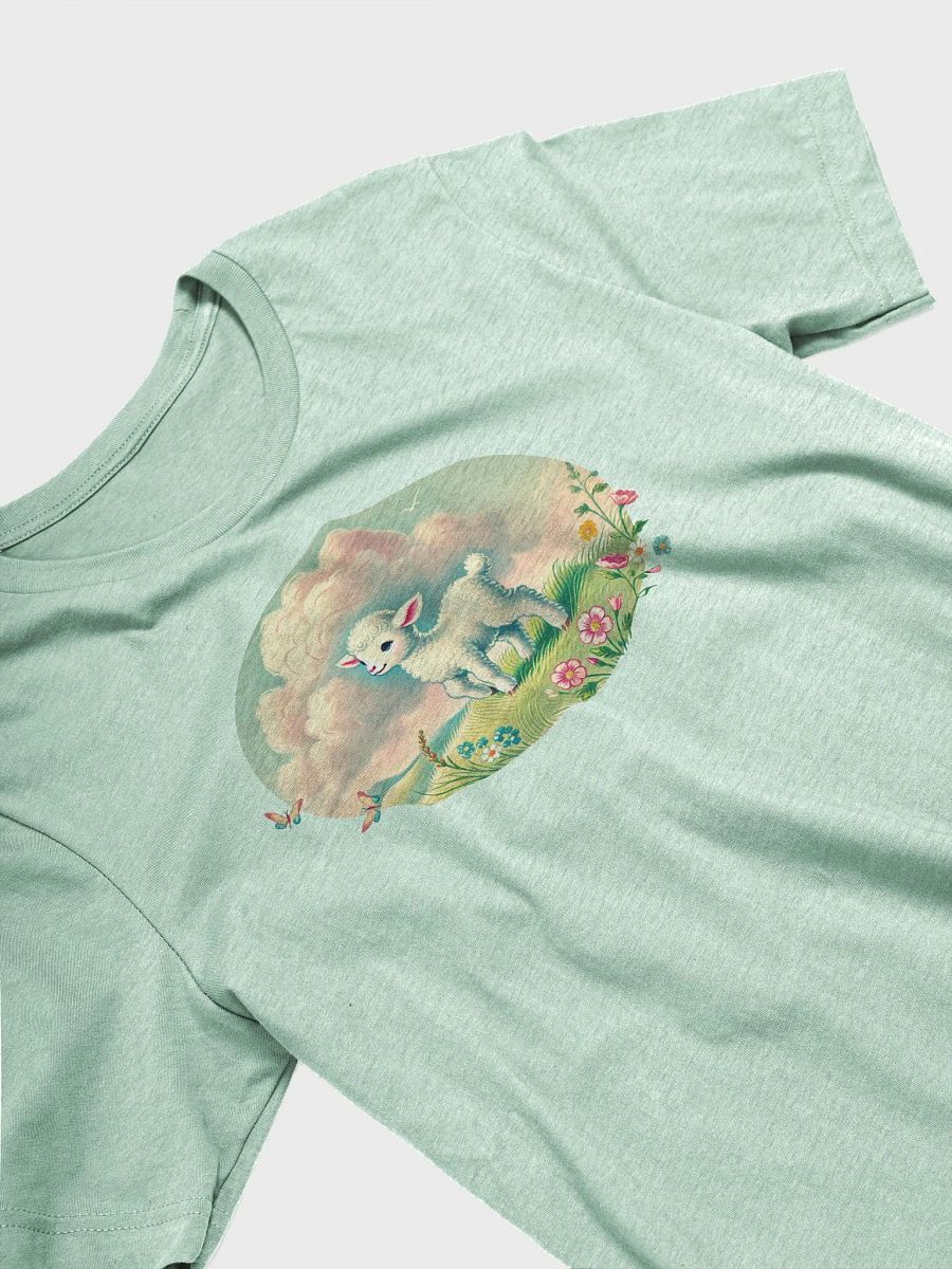 Vintage Style Fluffy Lamb Meadow Supersoft T-Shirt product image (54)
