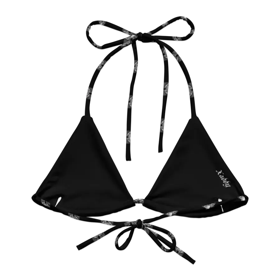 Black and White Bikini Top - PAO product image (2)
