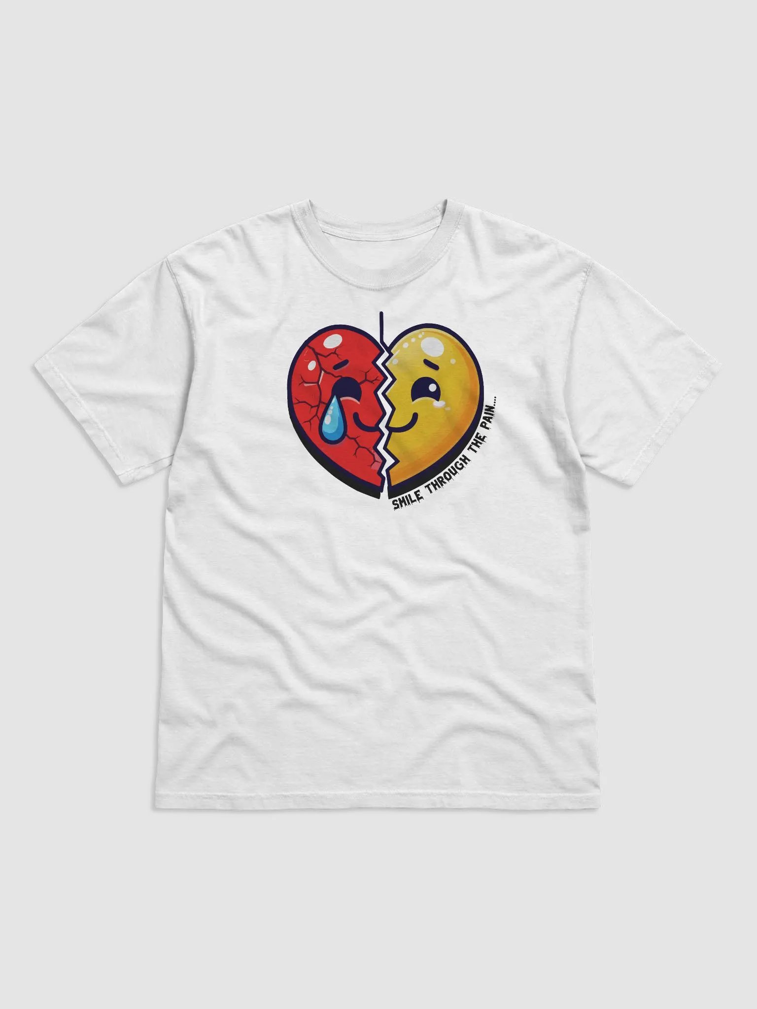 Pain T-shirt (white) product image (1)