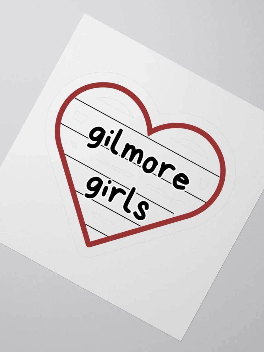 Gilmore Girls Heart - Sticker product image (3)