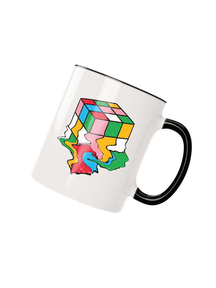 Melting Cube White Mug - Double Sided Print product image (3)