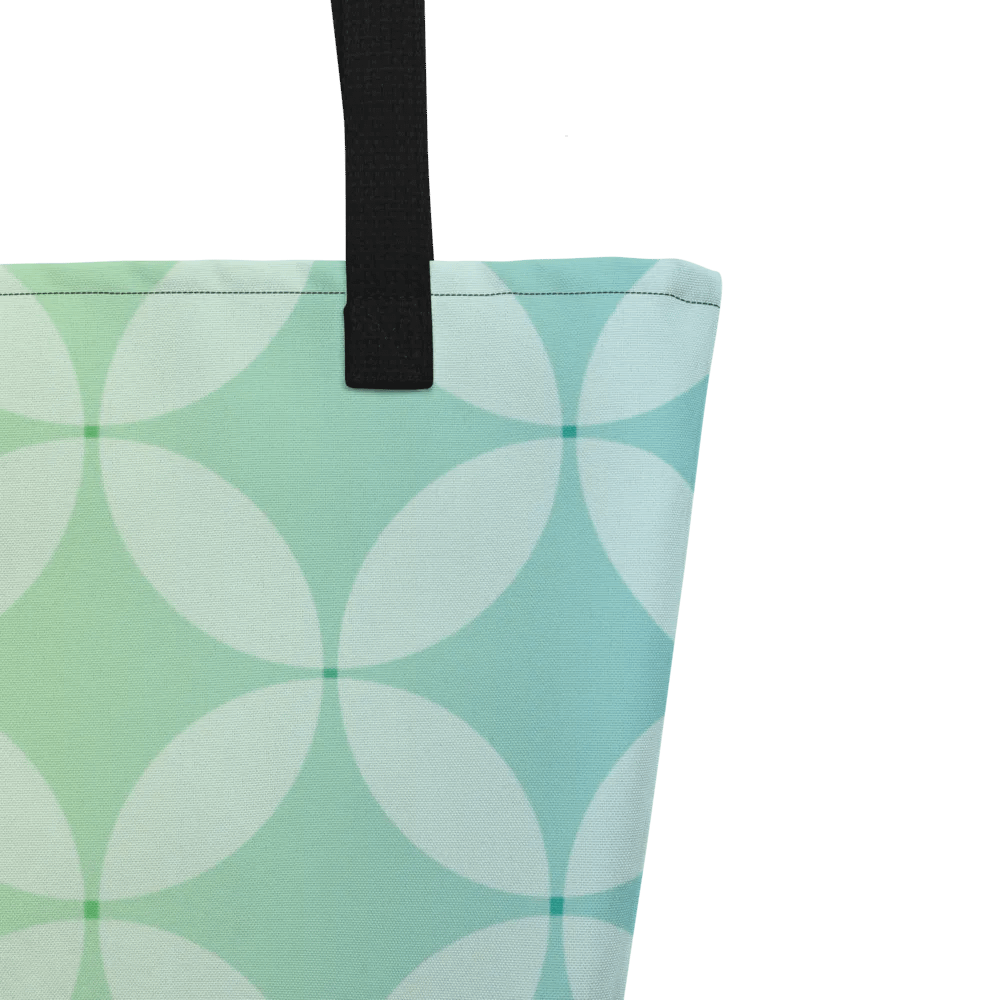 Harmony Circle Polyester Tote Bag product image (3)