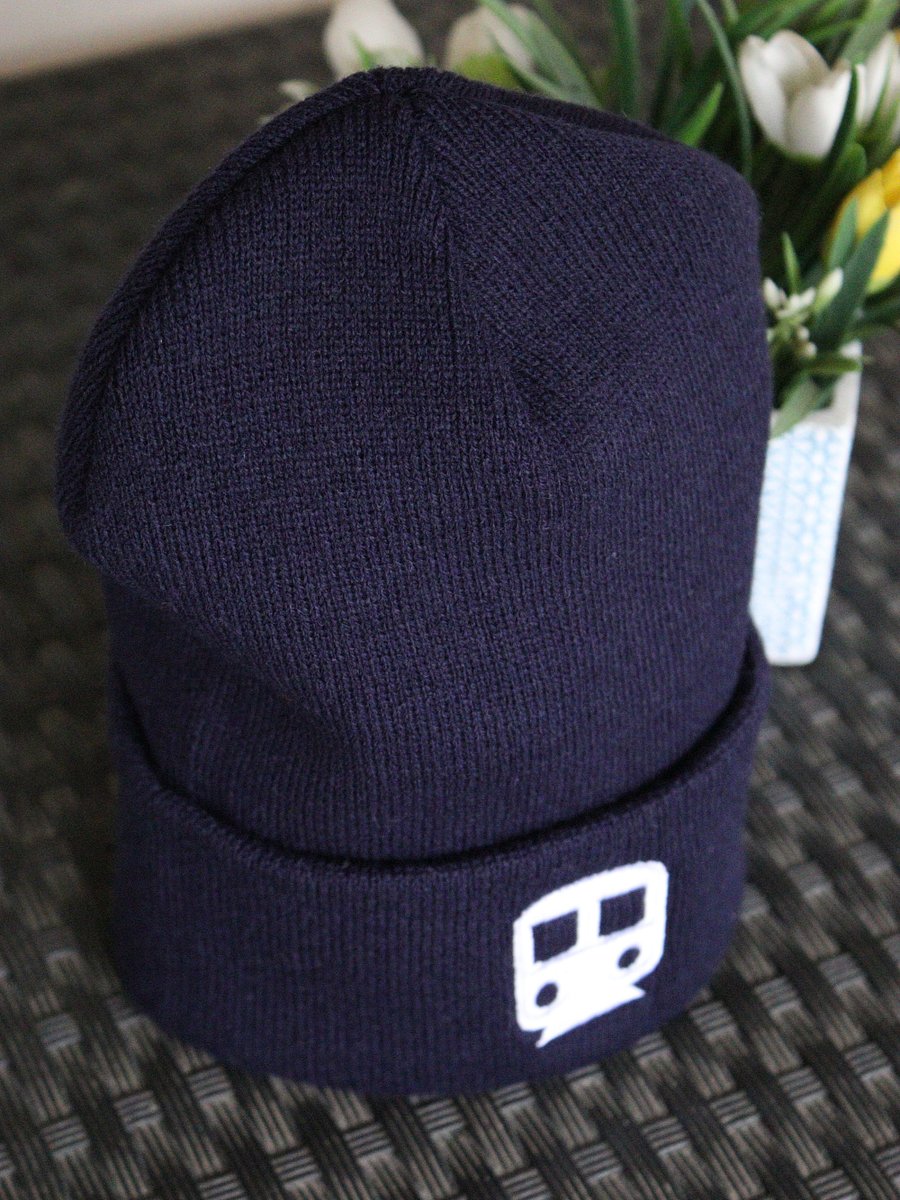 White Train Beanie product image (18)