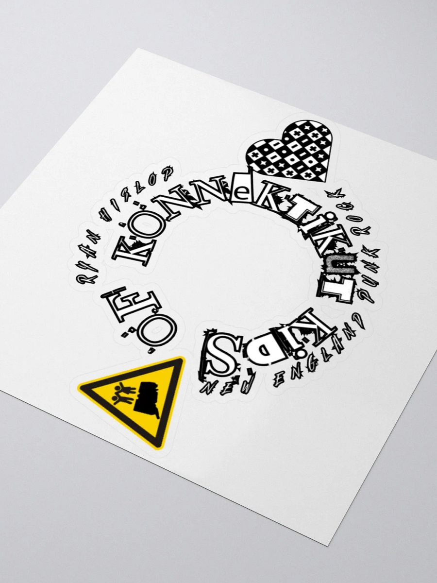 Kids Of Konnektikut CD Sticker product image (3)