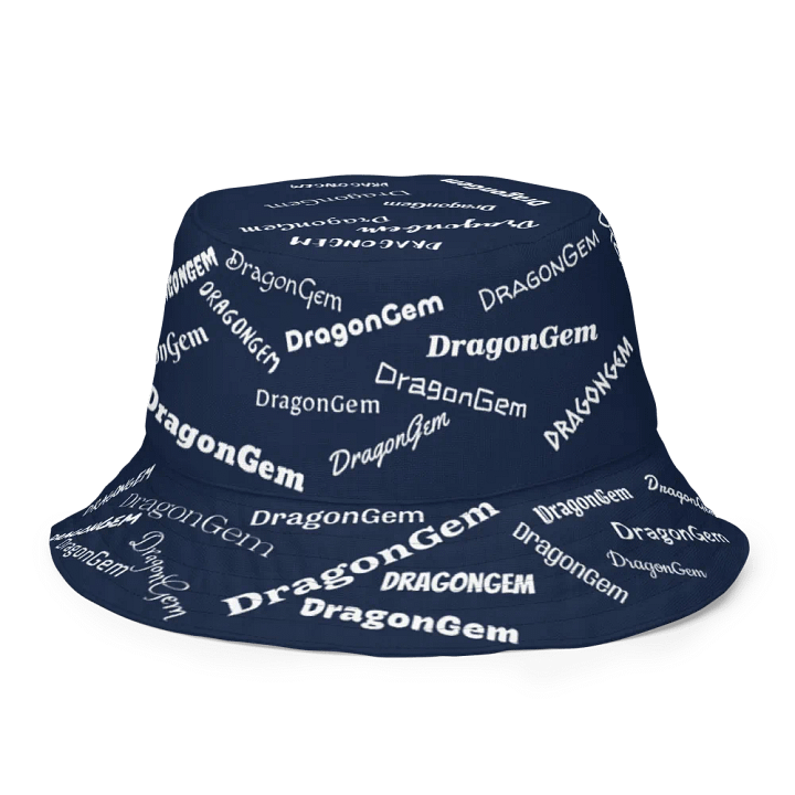 DragonGem Navy Reversible Bucket Hat product image (1)