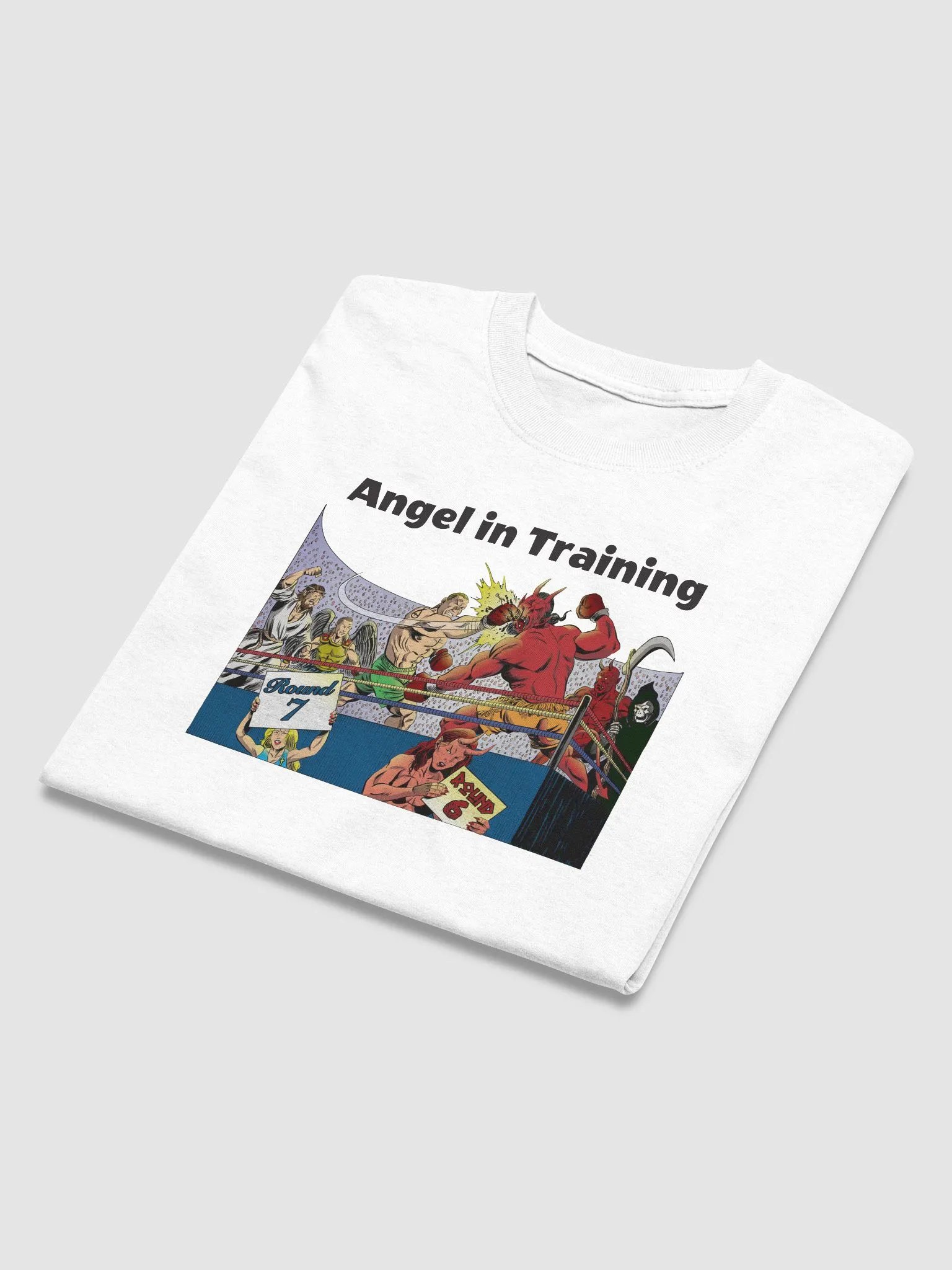 Angel in Training Heavyweight T-shirt product image (4)