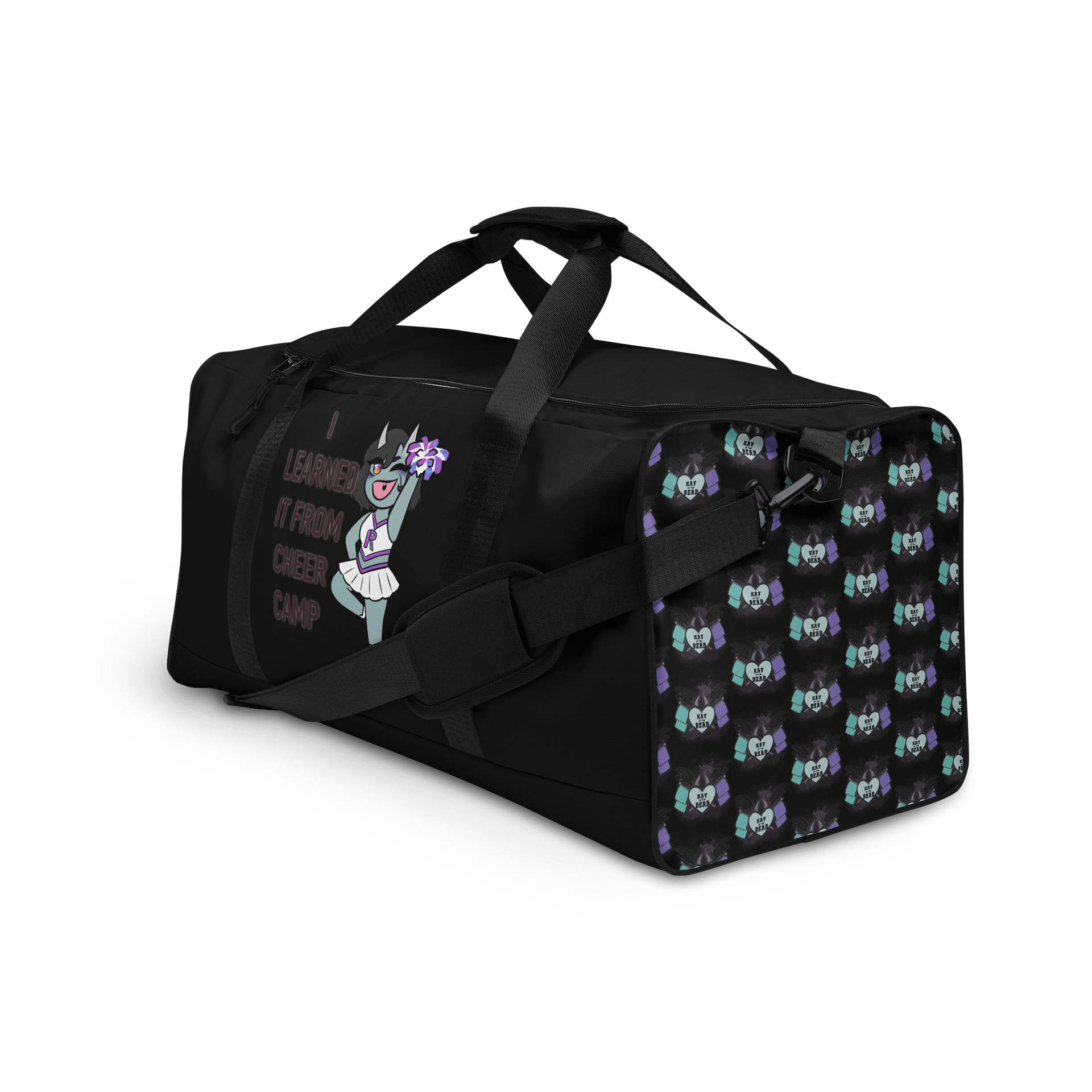 I Learned It From Cheer Camp Duffel Bag product image (3)