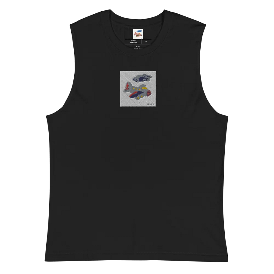Kid Airplane (Bella+Canvas Muscle Tank) product image (3)