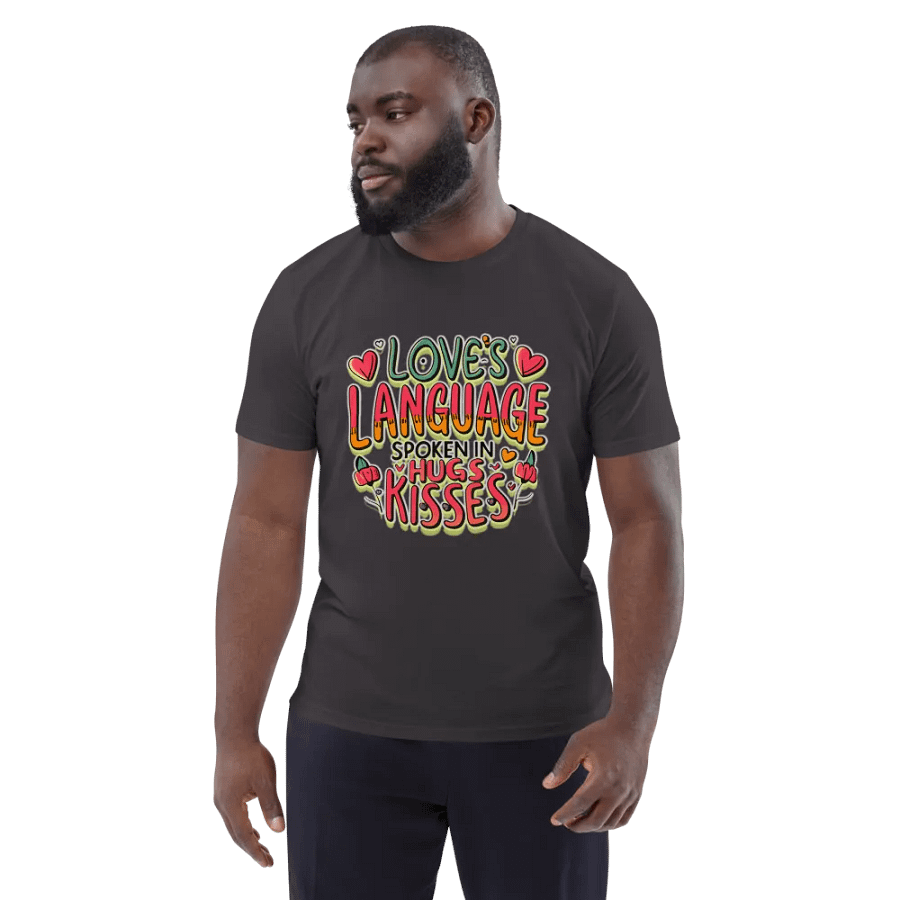 Love's Language spoken in hugs & Kisses T-shirt - Ver 2 product image (4)