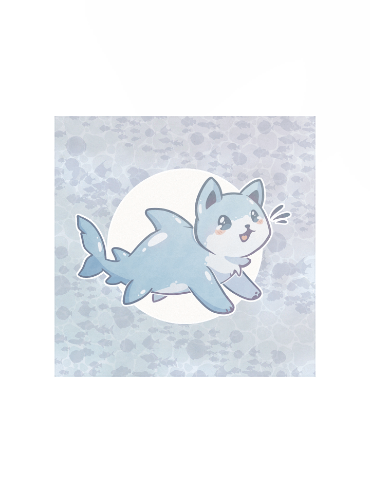 CATSHARK - White shark - Matte Paper Poster product image (1)
