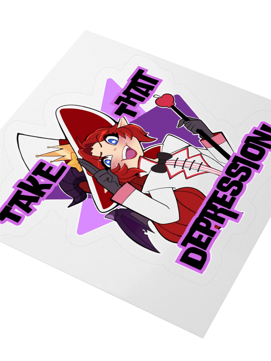 Take That Depression! ⭐Sticker⭐ product image (3)