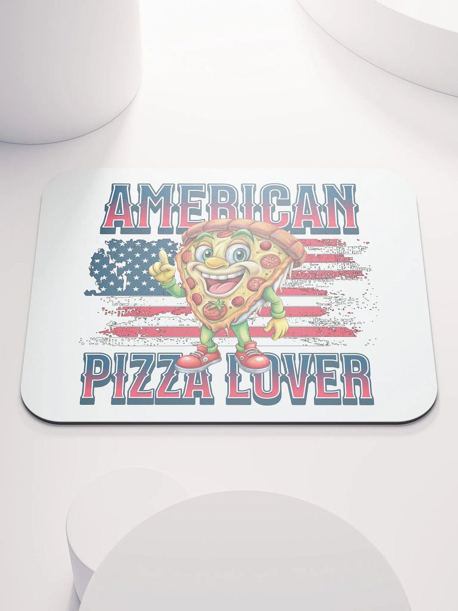 American Pizza Lover Mouse Pad product image (1)